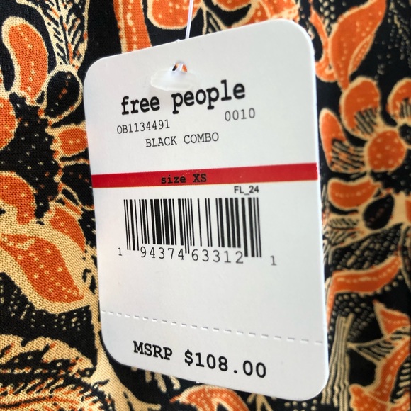 Free People Forever Yours smocked slip dress NWT - Picture 8 of 9